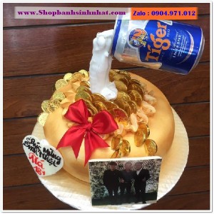 Bánh Sinh Nhật Hũ Vàng - VA74